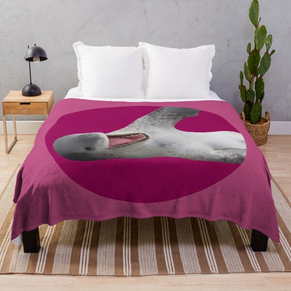 Item preview, Happy Leopard Seal on Pink designed and sold by GivernyKate.