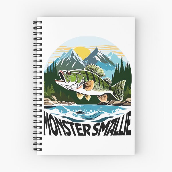 Item preview, Trophy Small Mouth Bass In Mountain Lake designed and sold by Art-Horizon.
