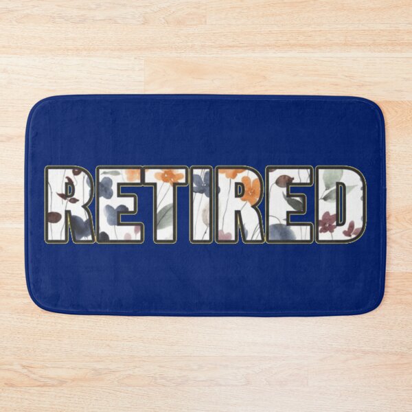 Item preview, Retired Floral Lettering Design - Elegant Retirement Gift designed and sold by Syrupulse.