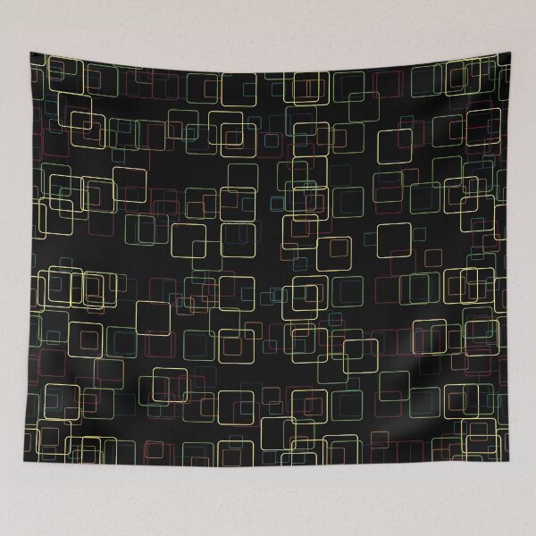 Item preview, Retro square pattern designed and sold by anziehend.