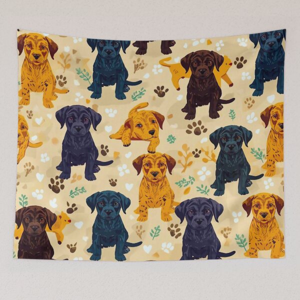 Item preview, Seamless Sunlit Tails Pattern designed and sold by shaang.