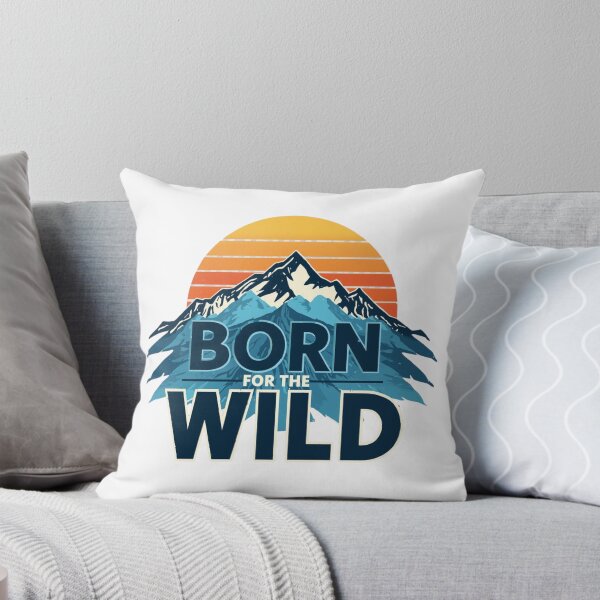 Artikelvorschau, Geboren für die Wildnis entworfen und verkauft von RisingWolfStudio.
