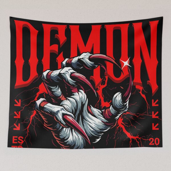 Item preview, Demonic Claws Streetwear designed and sold by NF Designs Studio DTF.