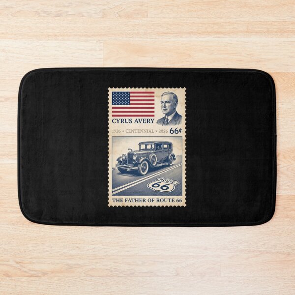 Item preview, Route 66 Centennial Cyrus Avery Legacy - Antique Car Stamp designed and sold by G350.