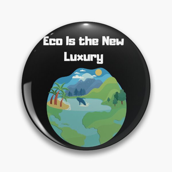Item preview, Eco Is the New Luxury T-Shirt – Sustainable Minimalist Eco-Core Fashion designed and sold by ChameraDesign.