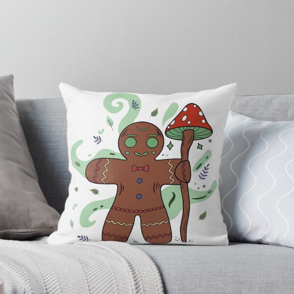 Item preview, GingerShroom Wizard — Psychedelic Gingerbread Man designed and sold by ViktorBe.