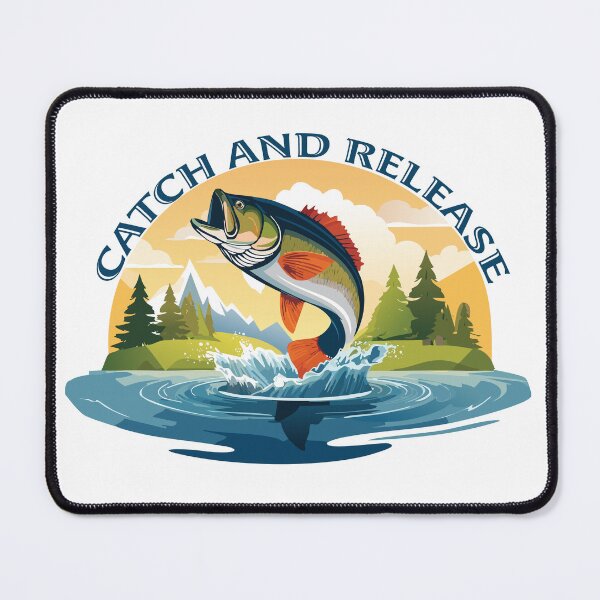 Item preview, Catch And Release Fishing Symble designed and sold by Art-Horizon.