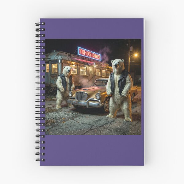 Item preview, Polar Bear Toughs Stop in for Midnight Crepes designed and sold by Tridentulus.