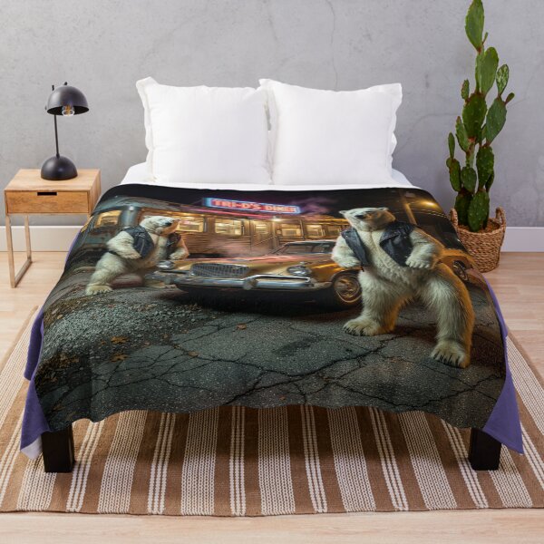 Item preview, Polar Bear Toughs Stop in for Midnight Crepes designed and sold by Tridentulus.