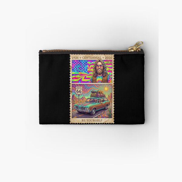 Item preview, Route 66 Centennial Retro Wagon - Be Yourself 60s Stamp Art designed and sold by G350.