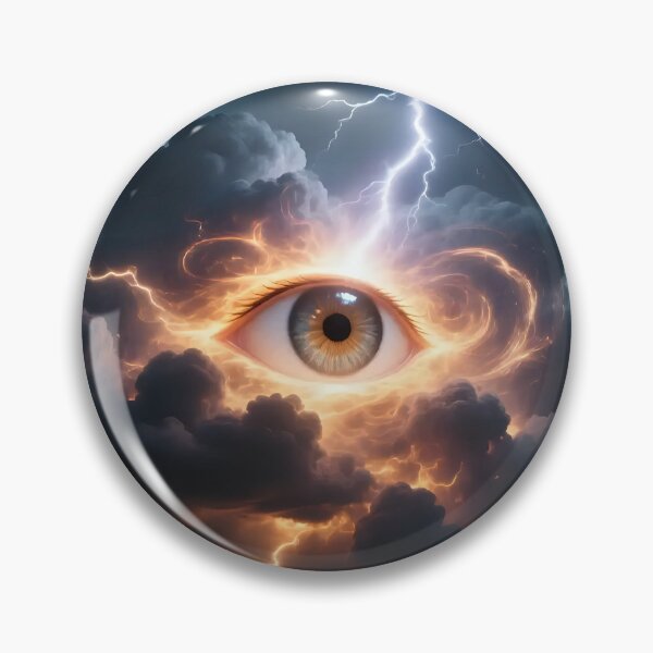 Item preview, Artistic view of a thunderstorms with lighting.  designed and sold by Nomad-Maynard.