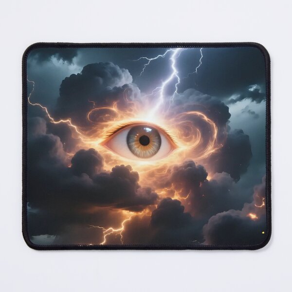 Item preview, Artistic view of a thunderstorms with lighting. designed and sold by Nomad-Maynard.