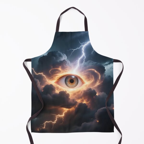 Item preview, Artistic view of a thunderstorms with lighting. designed and sold by Nomad-Maynard.