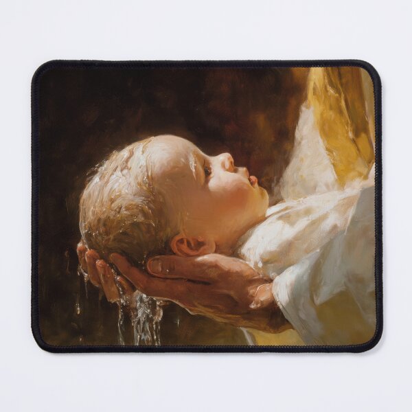 Item preview, Baptism - Where Grace First Touches the Soul designed and sold by SanctifiedSouls.