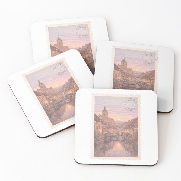 Item preview, Colmar, France – Vintage Canal Stamp designed and sold by Wanderstamp.