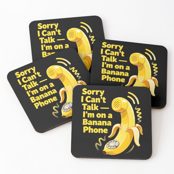 Item preview, Banana Phone Sorry I Can’t Talk — I’m on a Banana Phone designed and sold by Uglyandcute.