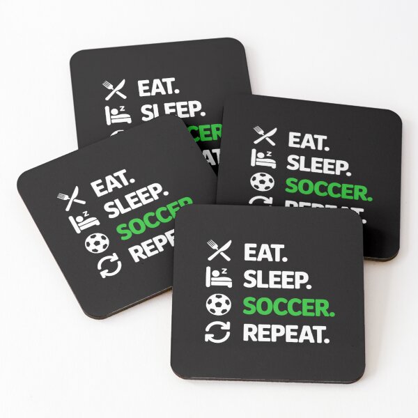 Item preview, Eat Sleep Soccer Repeat Soccer Player designed and sold by sonlylya.