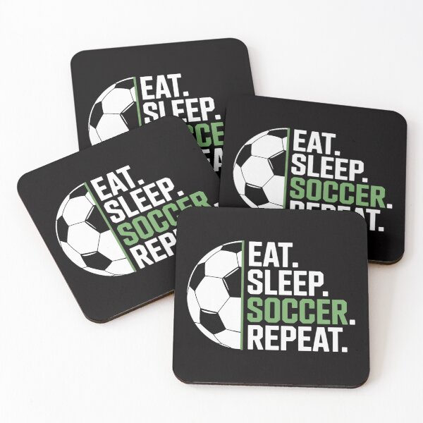 Item preview, Soccer Player Soccer Lover Eat Sleep Soccer Repeat designed and sold by sonlylya.