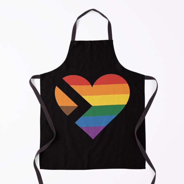 Item preview, Progress Pride Flag Rainbow Heart Love LGBT designed and sold by sonlylya.