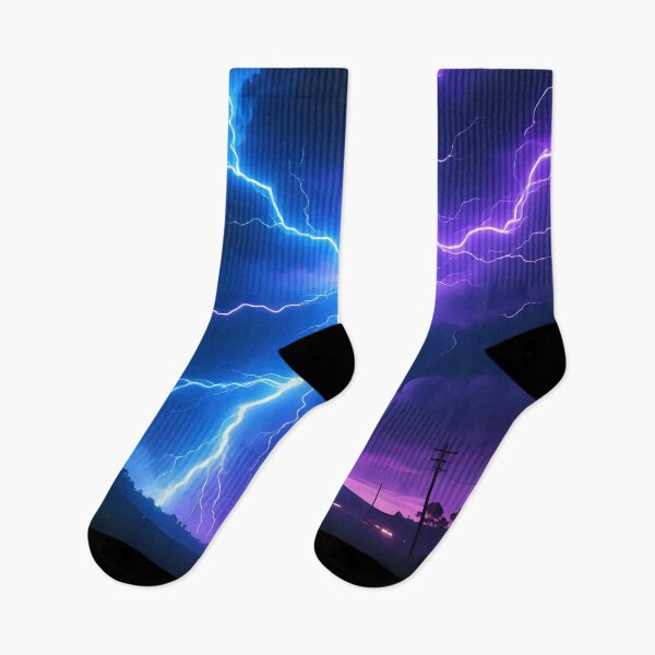 Item preview, Artistic view of a thunderstorms with lighting.  designed and sold by Nomad-Maynard.
