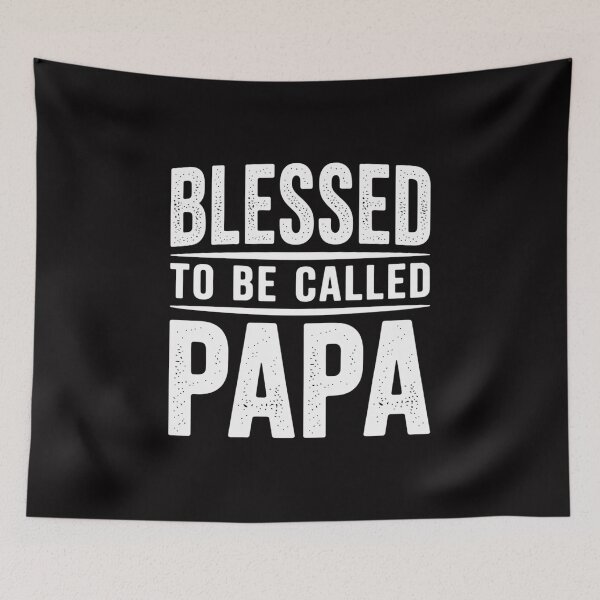 Item preview, Blessed To Be Called Papa Men Fathers Day designed and sold by sonlylya.