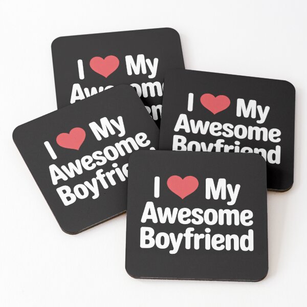 Item preview, Womens I Love My Awesome Boyfriend Cute Valentines Day Gift designed and sold by berniceschm.