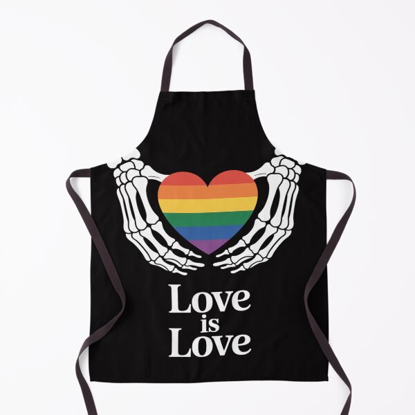 Item preview, Gay Pride Month Love Skeleton Heart LGBTQ Ally Rainbow Women designed and sold by berniceschm.