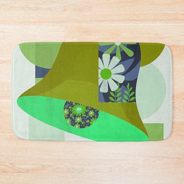 Item preview, Layered Green Botanical Abstract designed and sold by joycrysstudio.