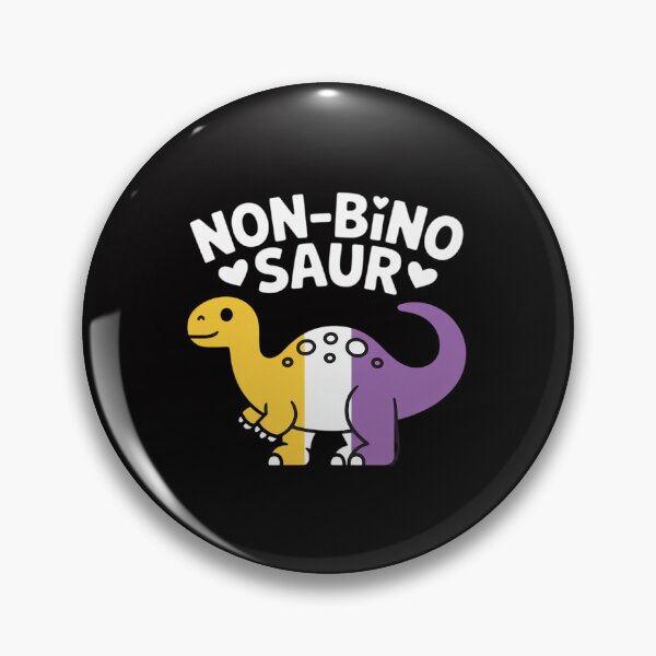 Item preview, Non Binosaur Non Binary designed and sold by sonlylya.