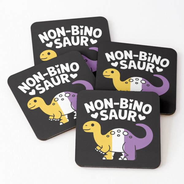 Item preview, Non Binosaur Non Binary designed and sold by sonlylya.