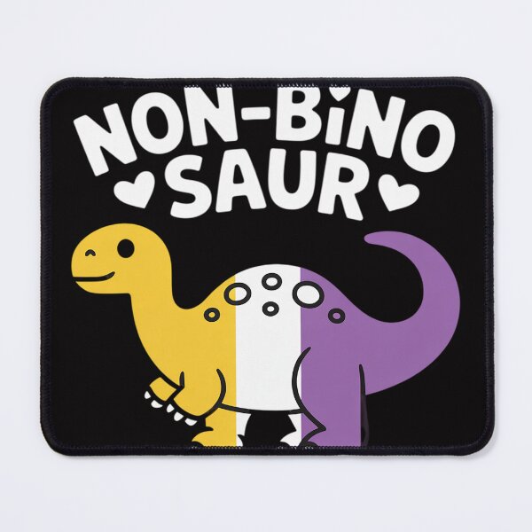 Item preview, Non Binosaur Non Binary designed and sold by sonlylya.