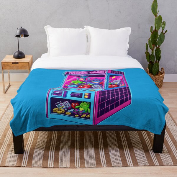 Aperçu de l'œuvre Machine à pince mignonne au style années 80 créée et vendue par VoniBlue.