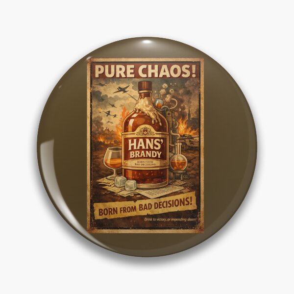 Item preview, Hans’ Brandy Vintage Chaos Poster designed and sold by TytherleyTees.