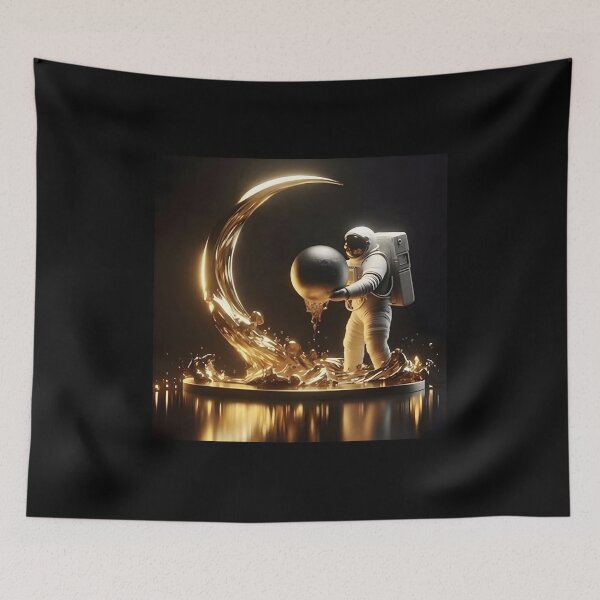 Item preview, HODL To The Moon - Astronaut Crypto Art designed and sold by Samthecreator01.