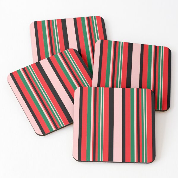 Item preview, Watermelon Cabana Stripe Pattern designed and sold by bubblegoth.