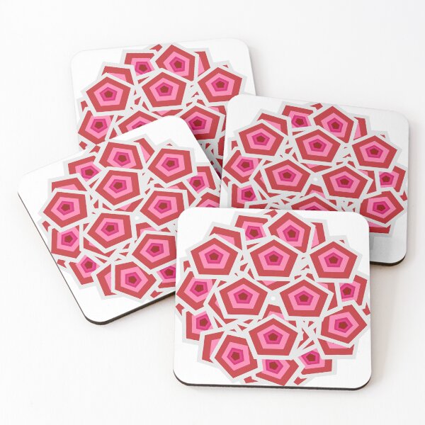 Item preview, Geometric graphic with a pentagonal structure and bright colors. designed and sold by wonghong.