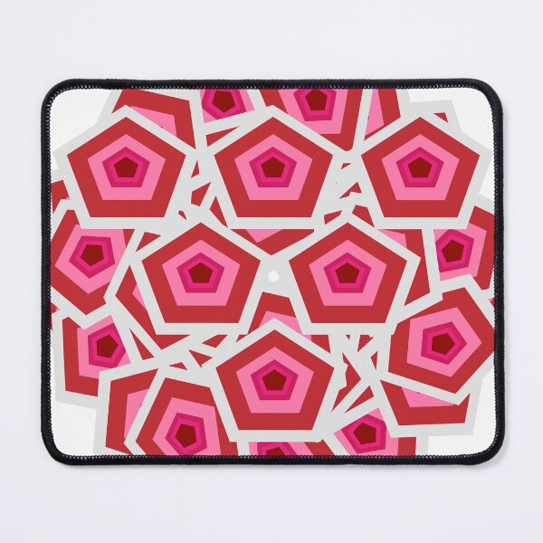 Item preview, Geometric graphic with a pentagonal structure and bright colors. designed and sold by wonghong.
