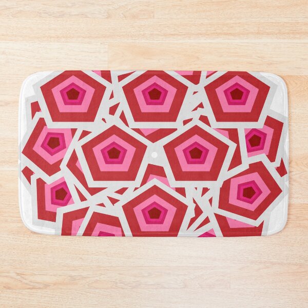 Item preview, Geometric graphic with a pentagonal structure and bright colors. designed and sold by wonghong.