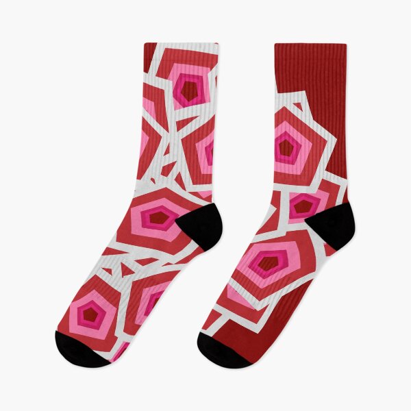 Item preview, Geometric graphic with a pentagonal structure and bright colors. designed and sold by wonghong.
