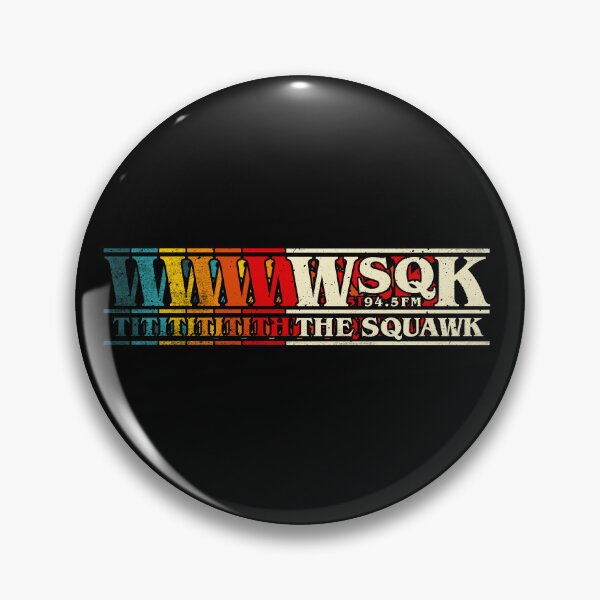 Item preview, WSQK The Squawk 94.5 FM Vintage designed and sold by therocketman.