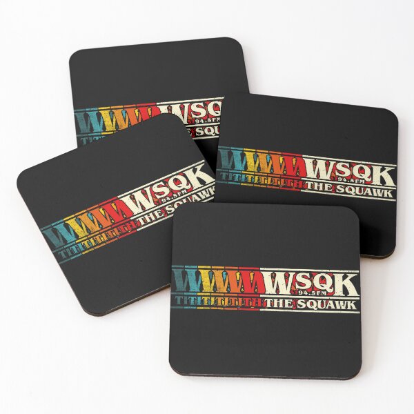 Item preview, WSQK The Squawk 94.5 FM Vintage designed and sold by therocketman.