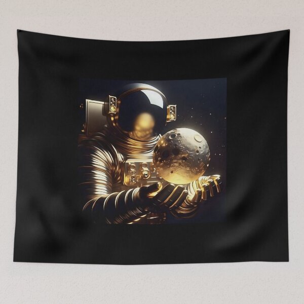 Item preview, HODL To The Moon - Astronaut Crypto Art designed and sold by Samthecreator01.