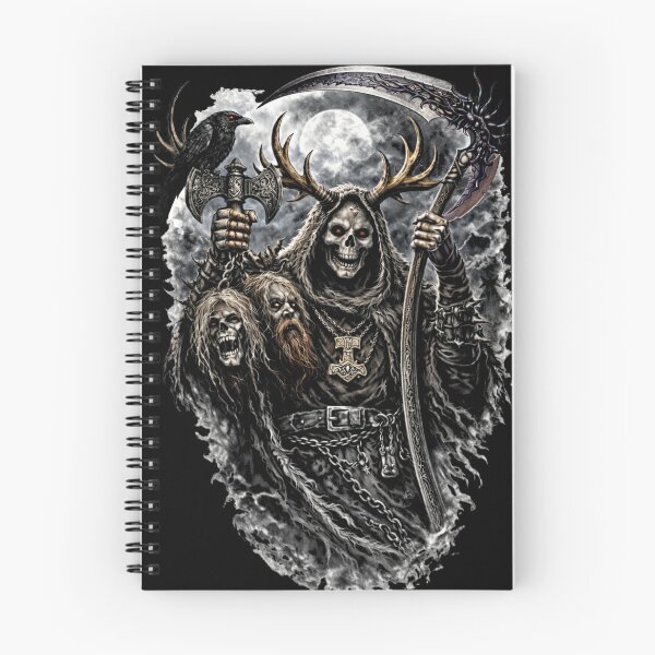 Artikelvorschau, SVT Reaper of Asatru – Geweihtragender Todessere – Nordische heidnische Kunst entworfen und verkauft von SEVERTREND APPAREL .