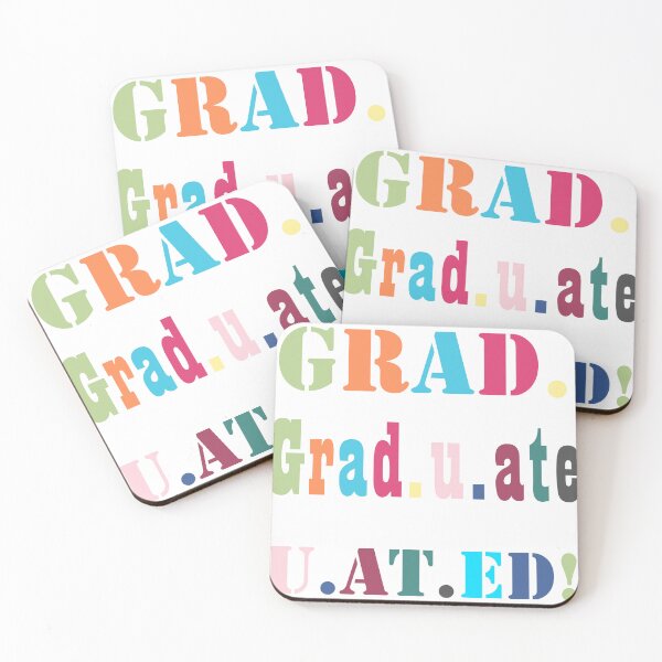 Item preview, Colorful Lettering for the Graduated Graduate designed and sold by WD-Artist.