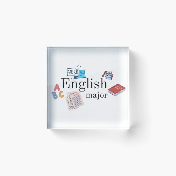 Artikelvorschau, Englisch-Hauptfach entworfen und verkauft von Ash Tree Designs.