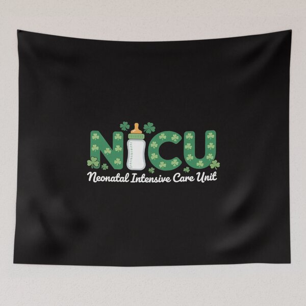 Item preview, Shamrock NICU Nurse Happy St Patrick's Day designed and sold by banbopbii.