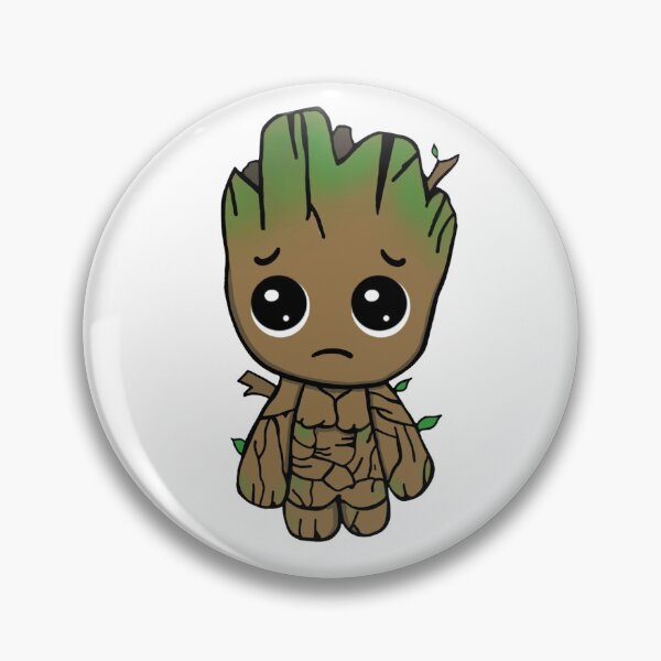 Item preview, Worried Emoji Groot designed and sold by Juzzy72.