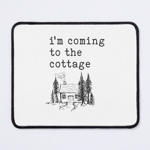 Item preview, I'm coming to the cottage -  hockey romance 2025 designed and sold by delllsdesigns.