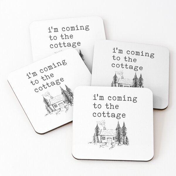 Item preview, I'm coming to the cottage -  hockey romance 2025 designed and sold by delllsdesigns.