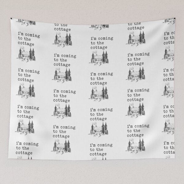 Item preview, I'm coming to the cottage -  hockey romance 2025 designed and sold by delllsdesigns.